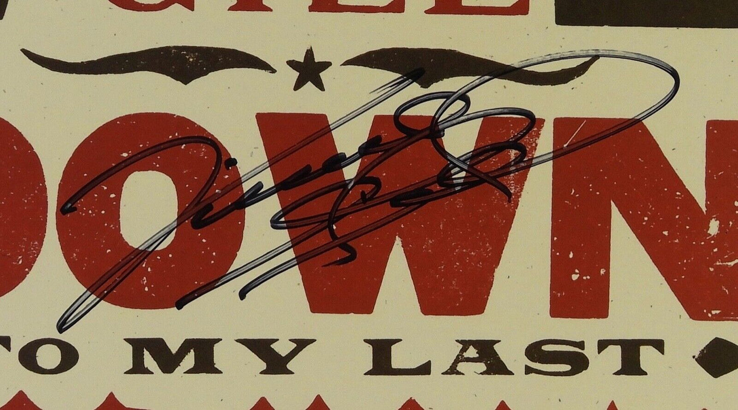 Vince Gill JSA Signed Autograph Record Album Vinyl Down To My Last Bad Habit