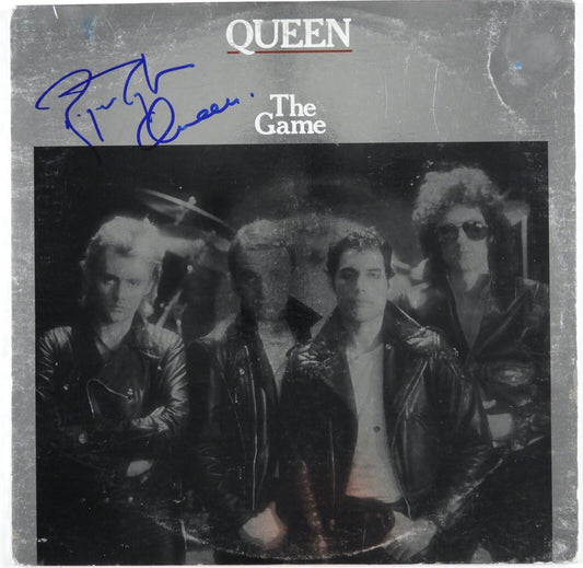 Queen Roger Taylor Signed JSA Signed Autograph Album Record LP The Game
