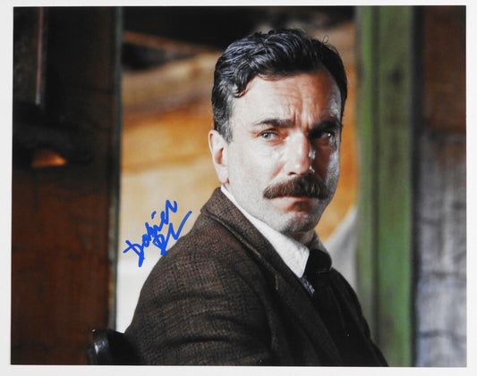 Daniel Day Lewis JSA Signed Autograph Photo 8 x 10 There Will Be Blood