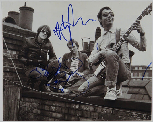 The Police Autograph Signed Magazine Photo JSA COA Sting Andy Summers Stewart