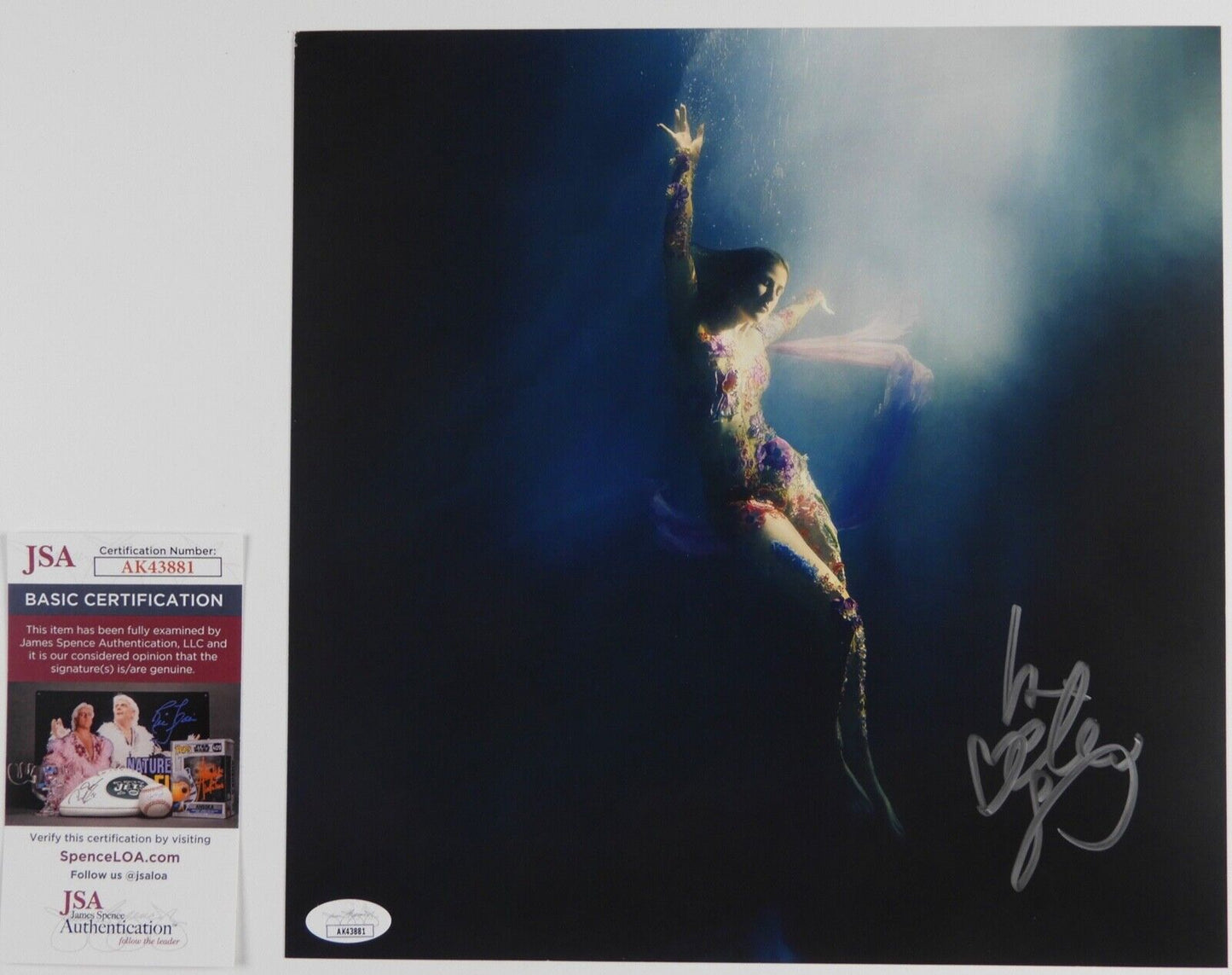 Ellie Goulding  JSA Signed Autograph Album Record Insert Higher Than Heaven