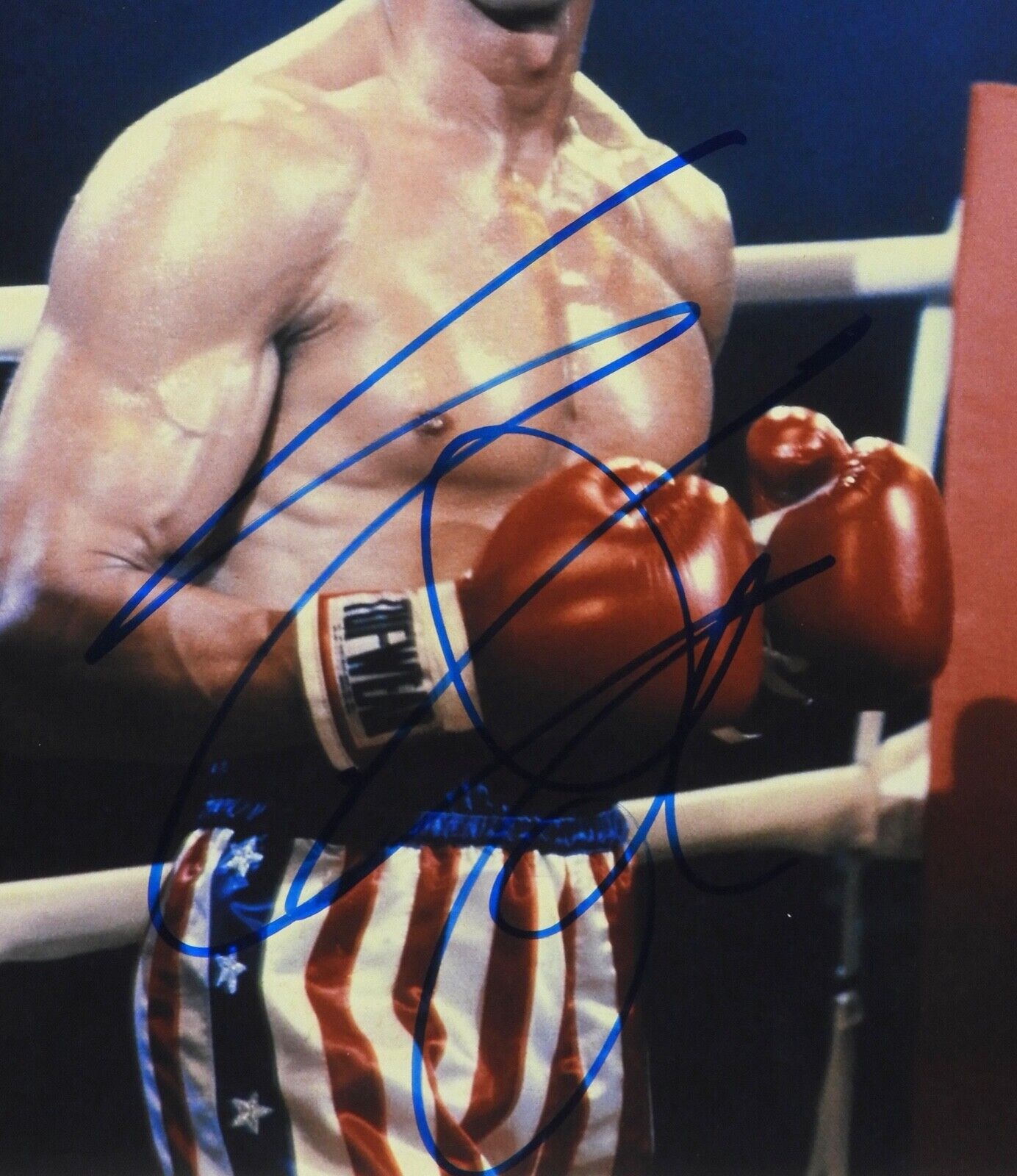 Sylvester Stallone Rocky III JSA Signed Autograph 11 x 14 Photo