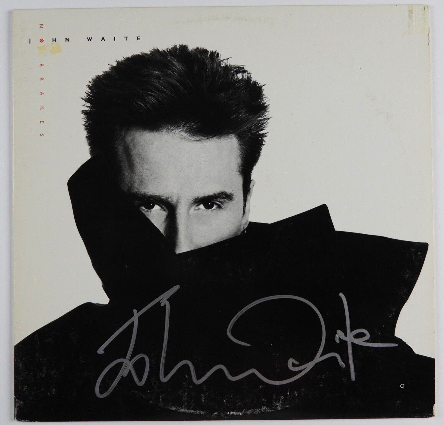 John Waite Autograph Signed Record Album Beckett No Brakes