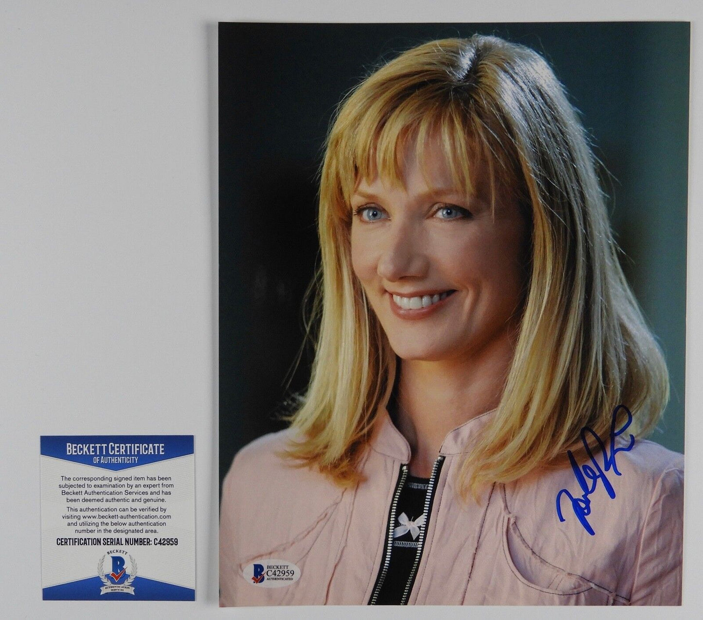 Joely Richardson signed autograph photo 8 x 10 BAS COA Beckett