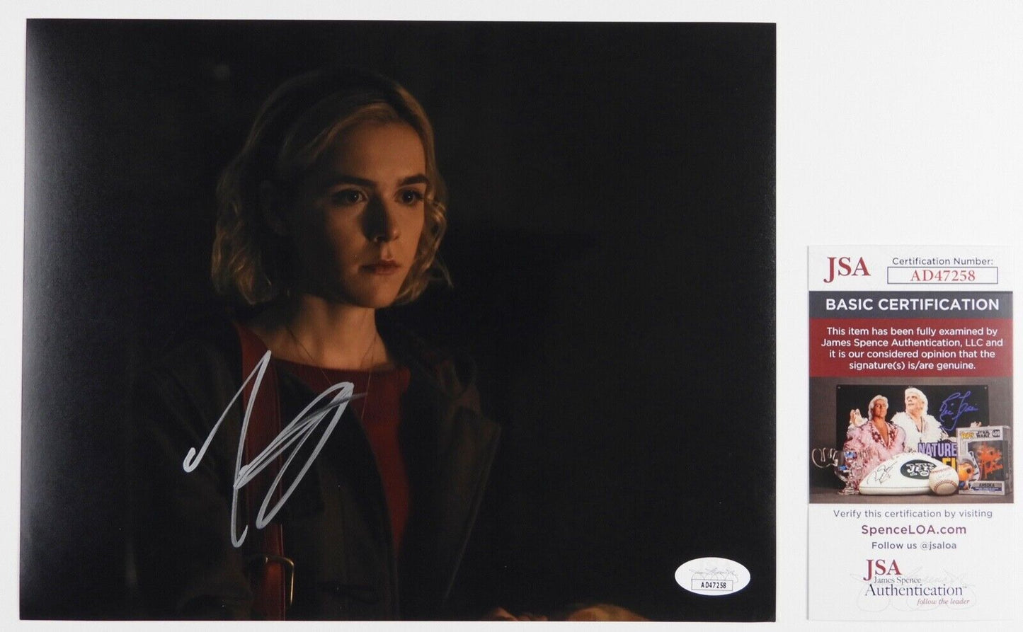 Kiernan Shipka JSA Signed Autograph Photo 8 x 10 Mad Men