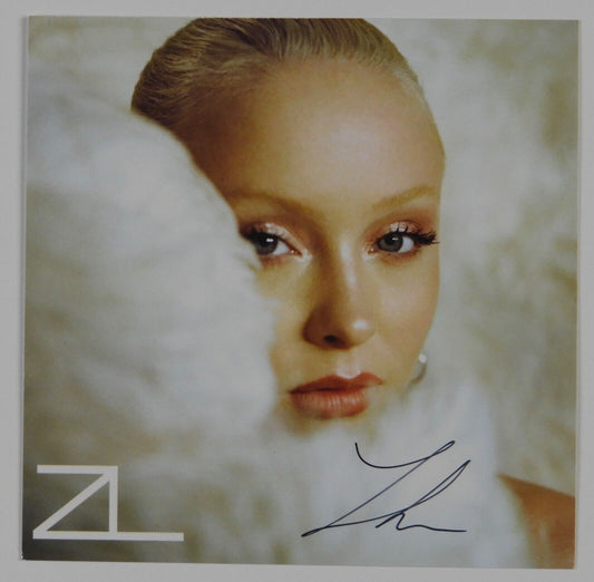 Zara Larsson JSA signed autograph CD Insert Poster Girl