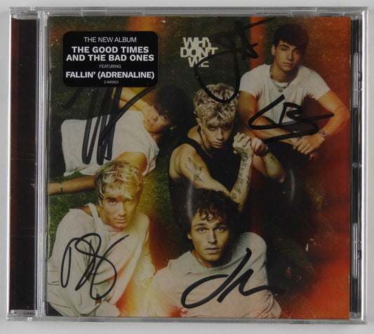 Why Don't We Fully Signed Autograph CD The Good Times Sealed JSA guaranteed