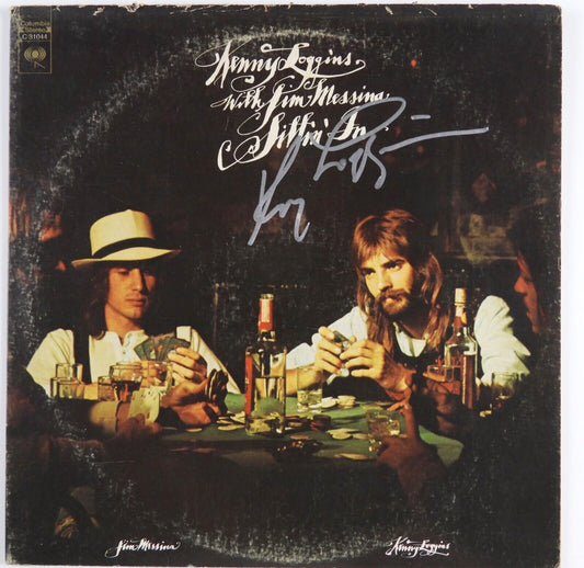 Kenny Loggins Autograph Signed Record Album Beckett Sittin' In