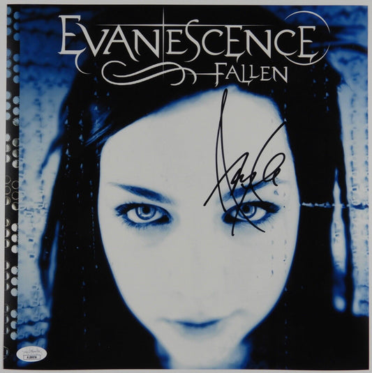 Evanescence Amy Lee JSA Signed Autograph Album 12" X 12" Photo Fallen