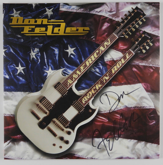 Don Felder Eagles American Rock n Roll JSA COA Signed Autograph Vinyl Album