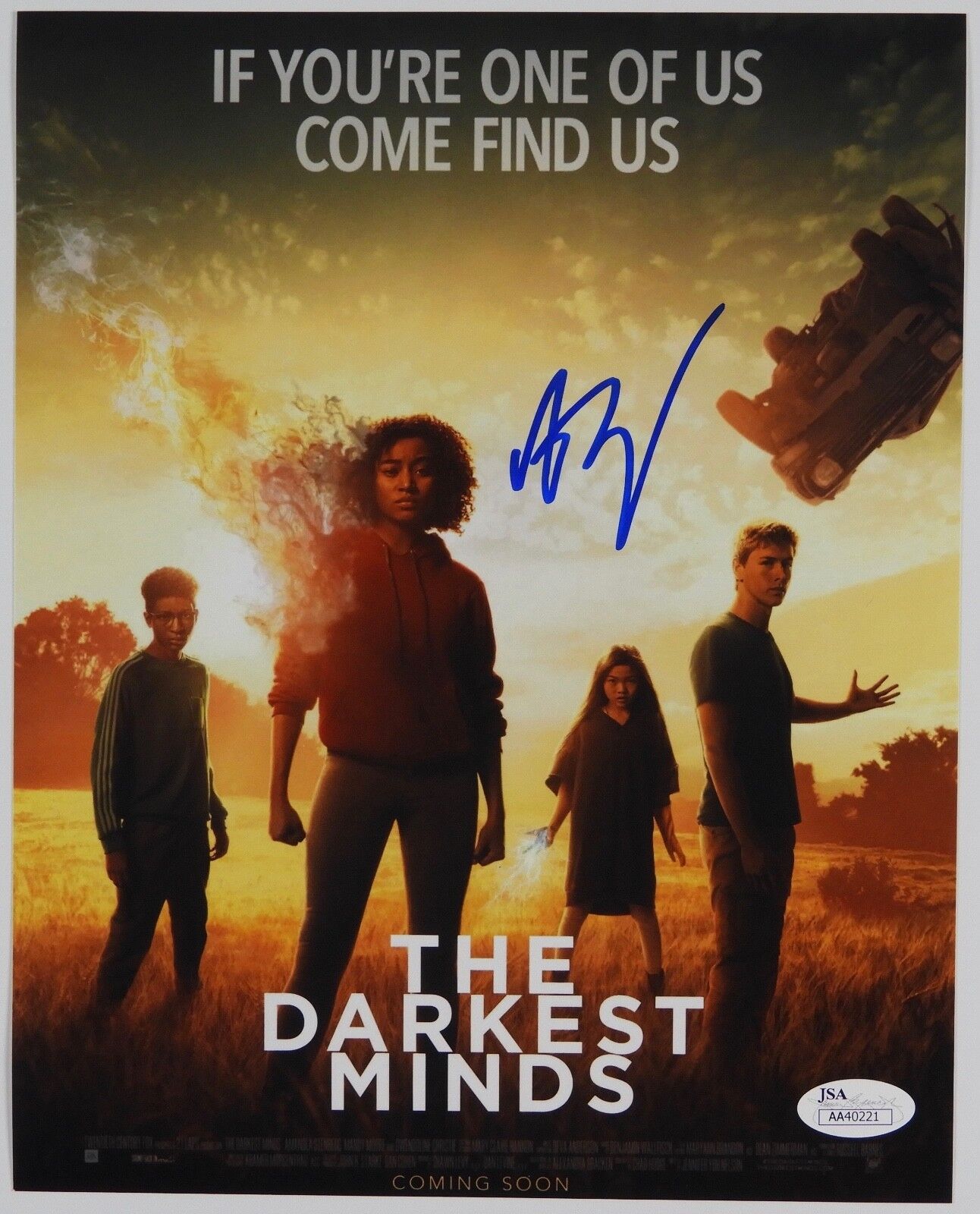 Amandla Stenberg The Darkest Mind JSA signed autograph 8 x 10 Photo