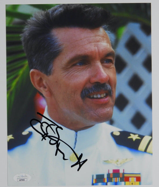 Tom Skerritt JSA Top Gun JSA Autograph Signed Photo 8 x 10