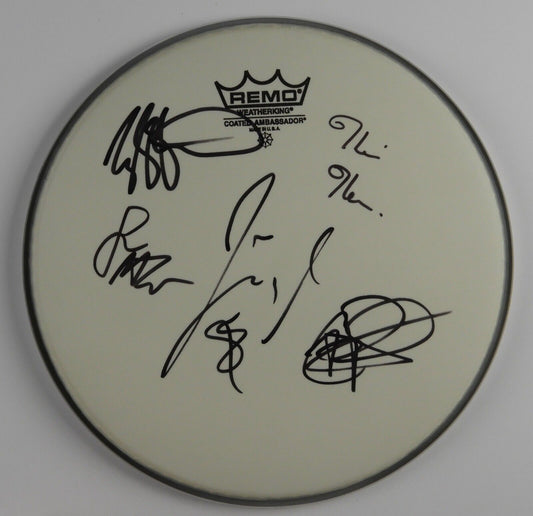 Barenaked Ladies JSA Fully Signed Autograph Drum Head Robertson Jim Creeggan +