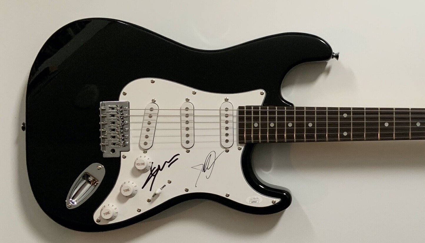 System Of A Down JSA Autograph Signed Guitar Stratocaster Shavo Odadjian