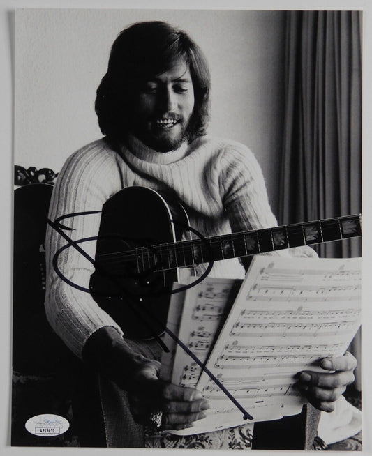 Barry Gibb JSA Signed Autograph 8 x 10 Photo The Bee Gees