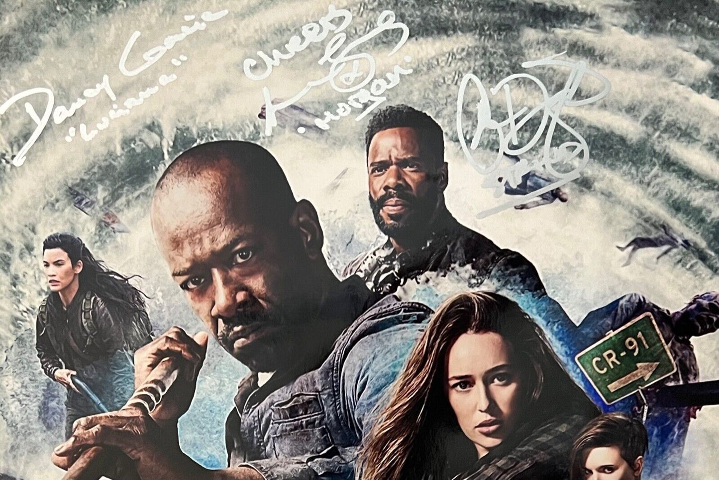 Fear The Walking Dead Cast JSA Autograph Fully Signed photo 12 x 18