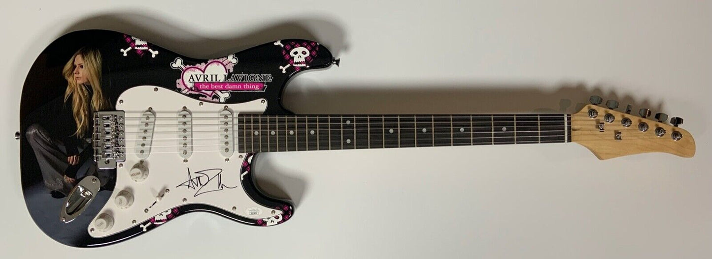 Avril Lavigne JSA Autograph Signed Guitar Stratocaster