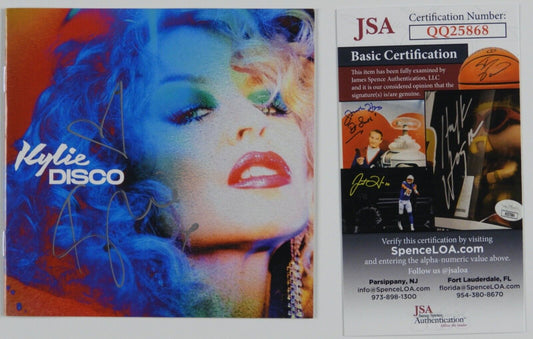 Kylie Minogue Disco JSA signed autograph CD Cover