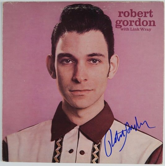 Robert Gordon JSA Signed Autograph Album Vinyl Record LP