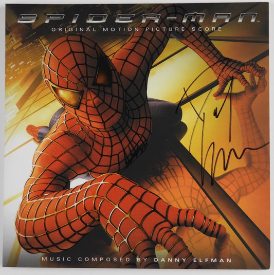 Danny Elfman Signed JSA Autograph Album Record Spider-Man Soundtrack