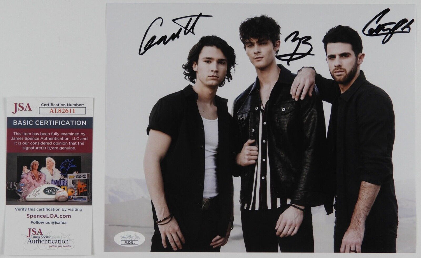 Restless Road JSA Signed Autograph 8 x 10 Photo Country Music Star