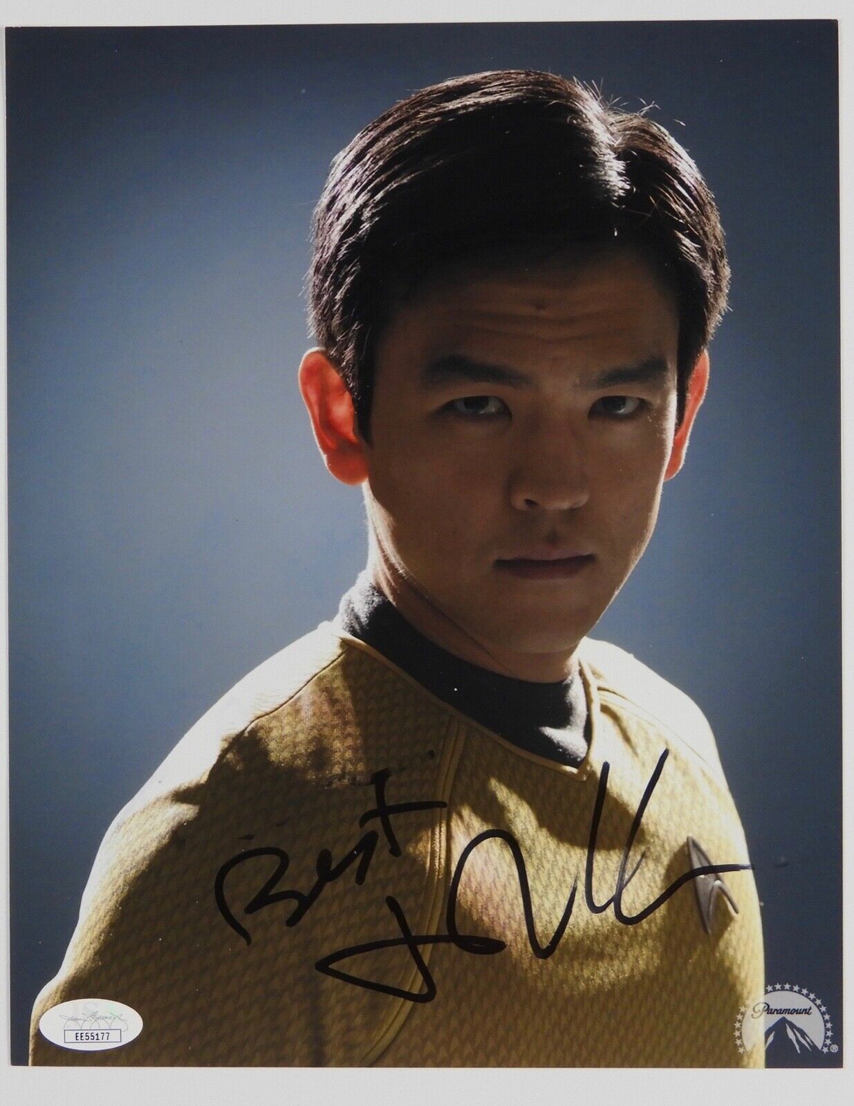 Star Trek John Cho Sulu Autograph Signed 8 x 10 JSA COA Movie