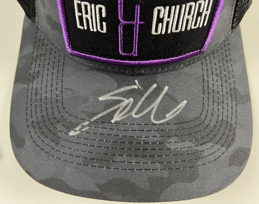 Eric Church JSA Signed Autograph Hat Heart & Soul