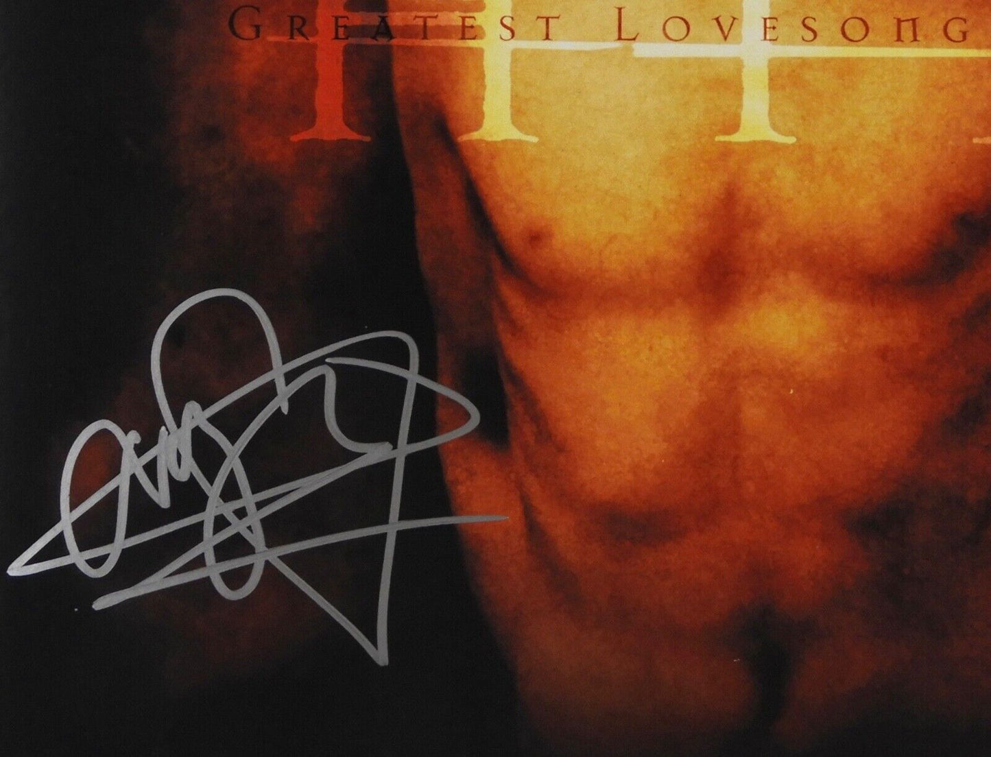 Ville Valo HIM JSA Signed Autograph Album Record Vinyl Greatest Lovesongs