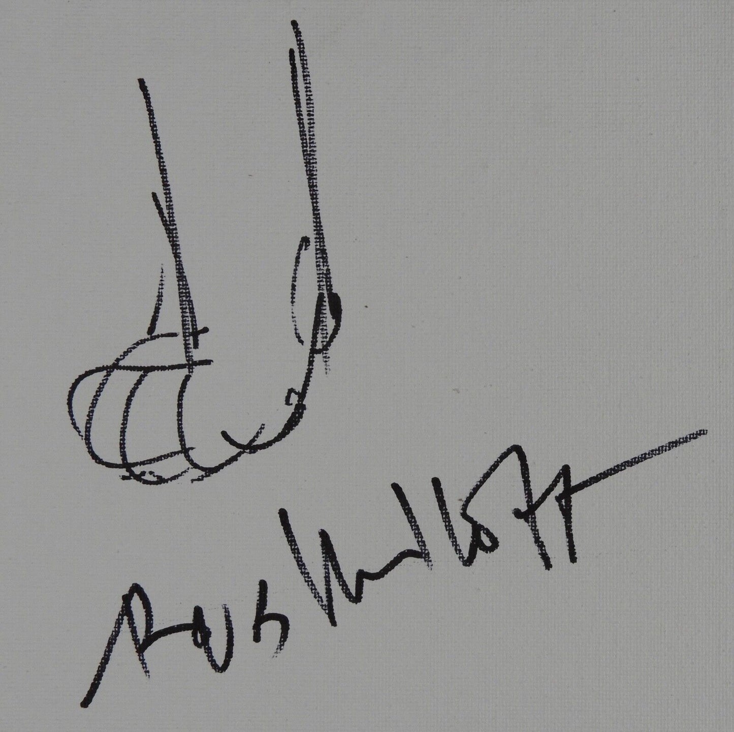 Rob Minkoff The Lion King JSA Signed Autograph Sketch on canvas board