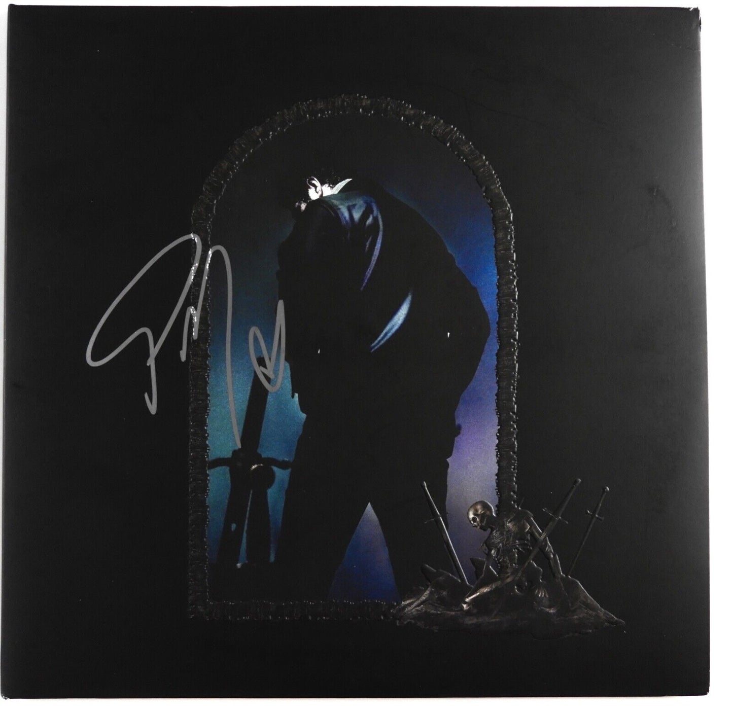 Post Malone JSA Autograph Signed Record Album Hollywood's Bleeding