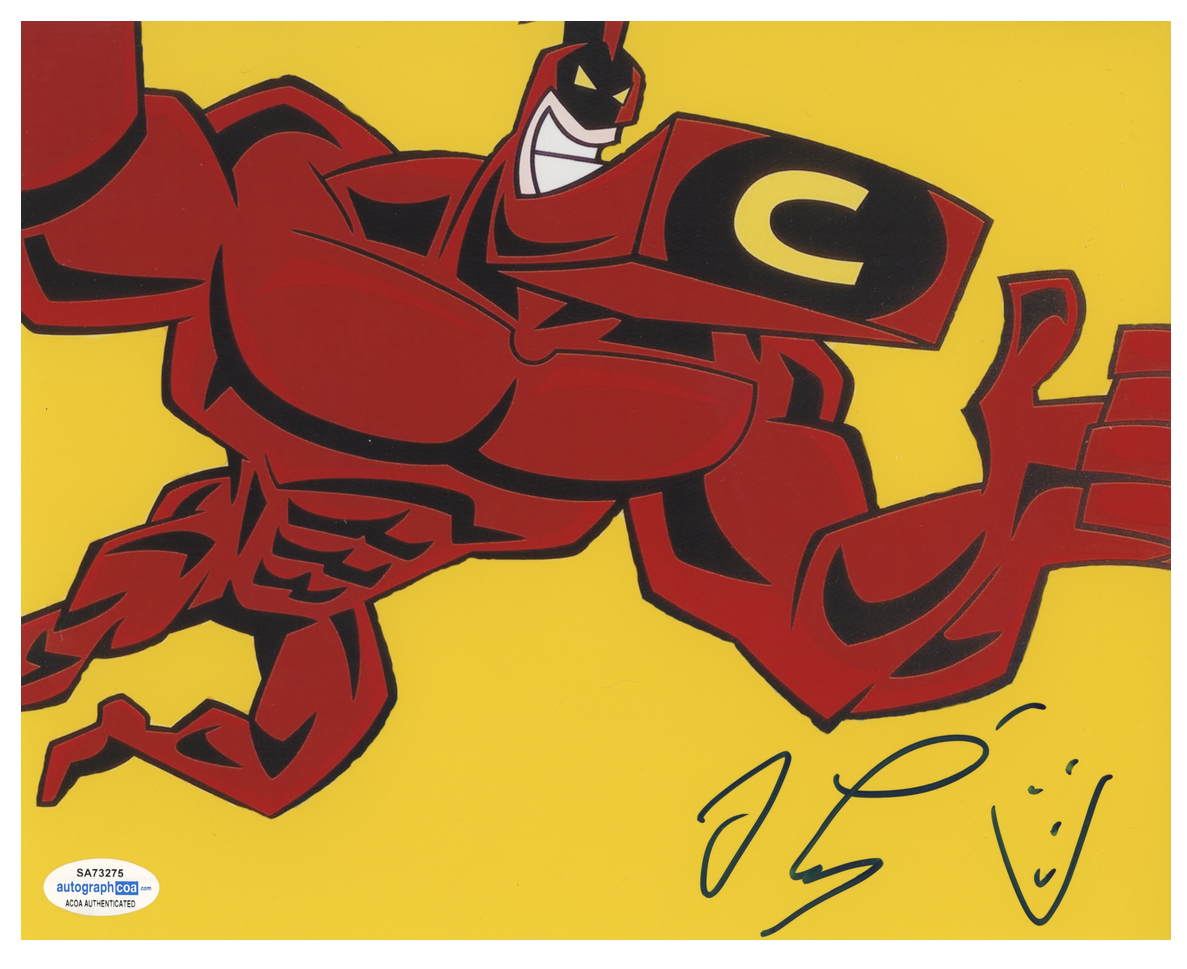 Jay Leno The Crimson Chin ACOA Signed Autograph 8 x 10 Photo