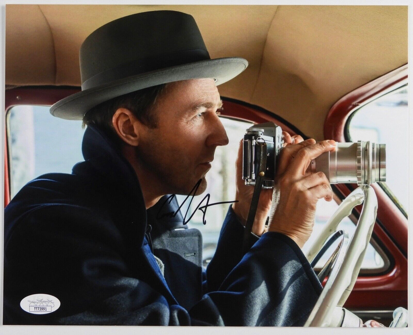 Ed Norton Signed JSA Autograph Photo 8 x 10 Motherless Brooklyn