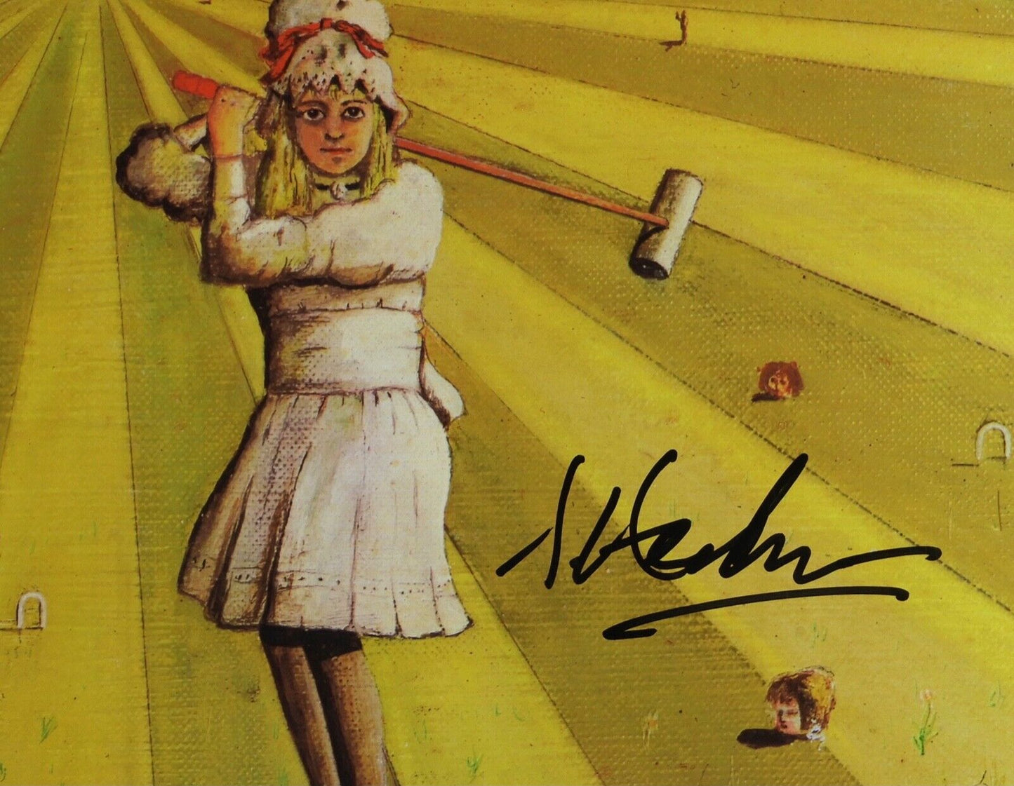Steve Hackett Genesis JSA Signed Autograph Album Nursery Cryme