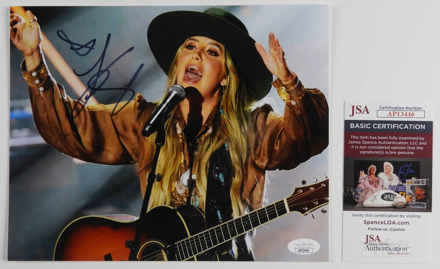 Lainey Wilson JSA Signed Autograph 8 x 10 Photo Country Music Star