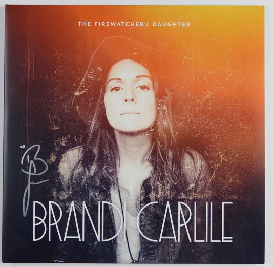 Brandi Carlile Autograph Signed Record Album Beckett The Firewatcher's Daughter