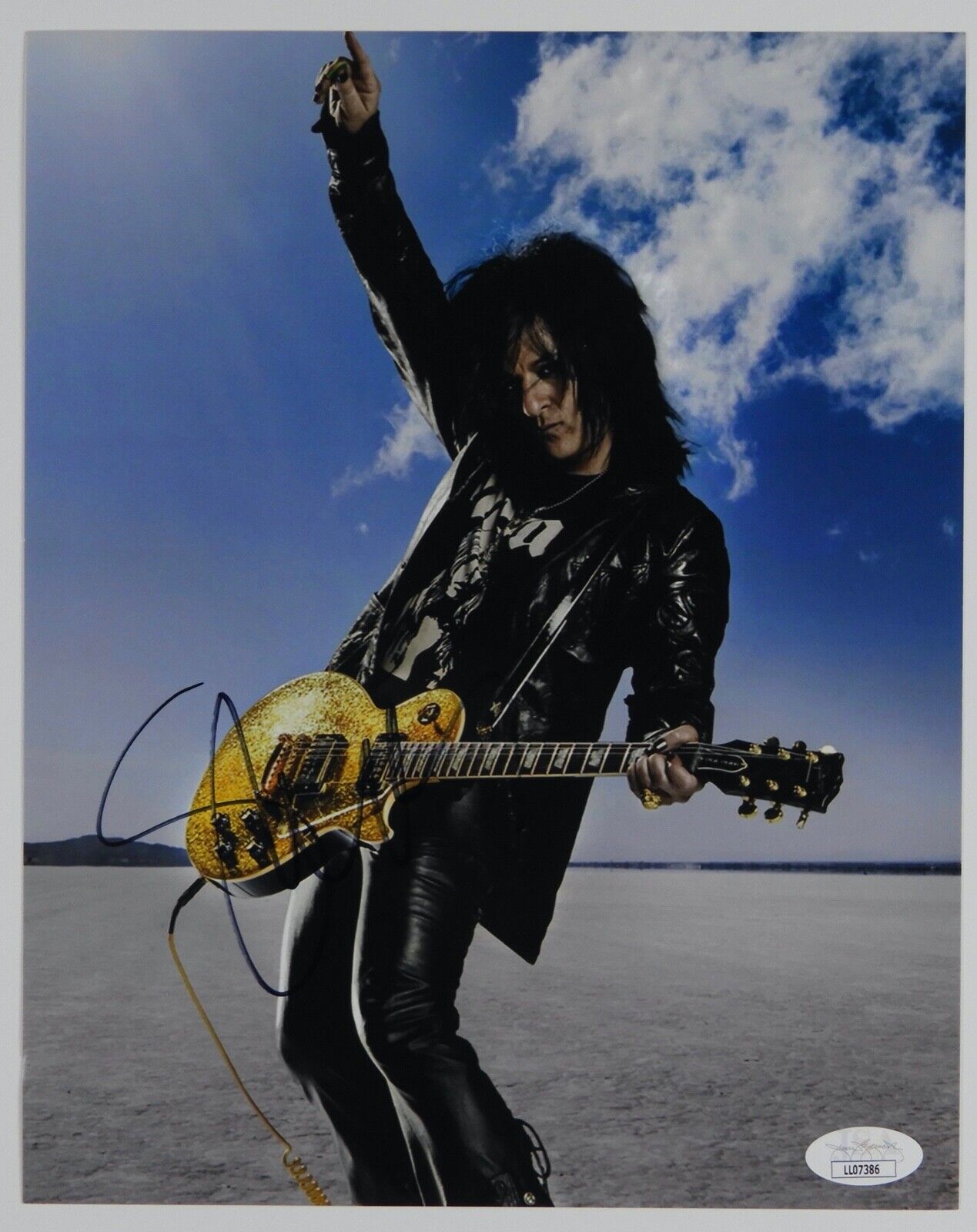 Steve Stevens JSA Signed Autograph Photo 8 x 10 Billy Idol Guitarist