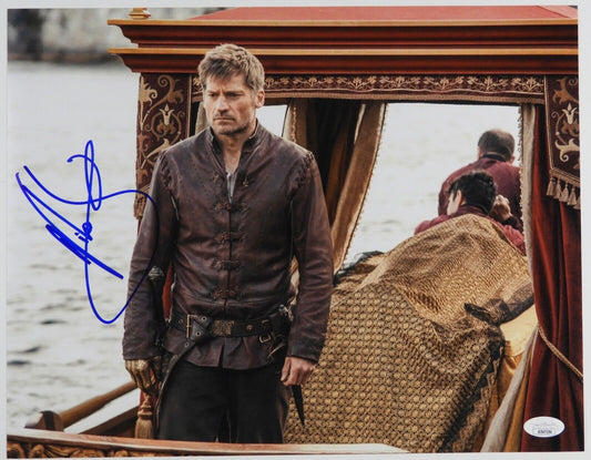 Nikolaj Coster Waldau JSA Signed Autograph Photo 11 x 14 Game Of Thrones