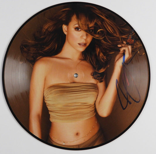 Mariah Carey Signed Autograph JSA Album Record Vinyl Picture Disc