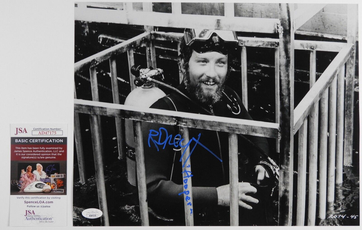 Richard Dreyfus JSA Signed Autograph Photo 11 x 14 Jaws Hooper