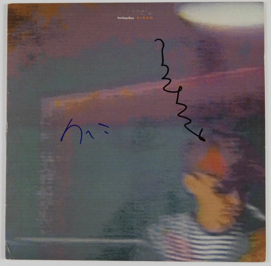 Pet Shop Boys Signed Autograph Album JSA Record Vinyl Disco