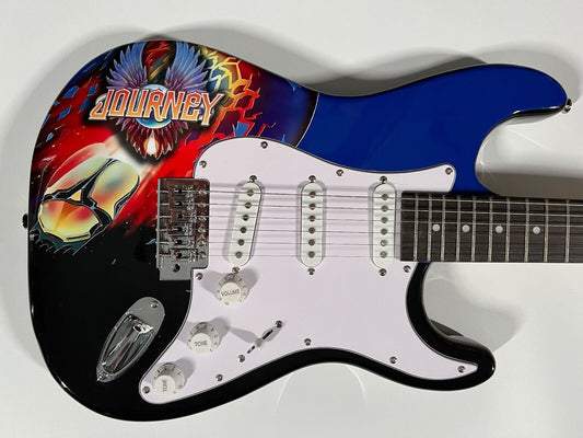 Journey Escape Stratocaster Guitar Custom Graphics Steve Perry