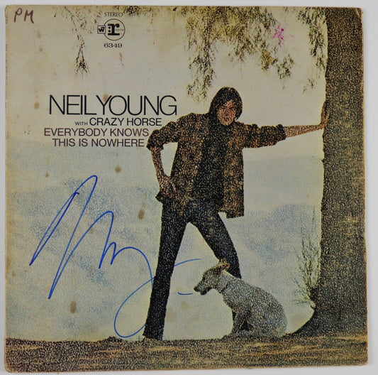 Neil Young JSA Signed Autograph Album Record Vinyl Everyone Knows