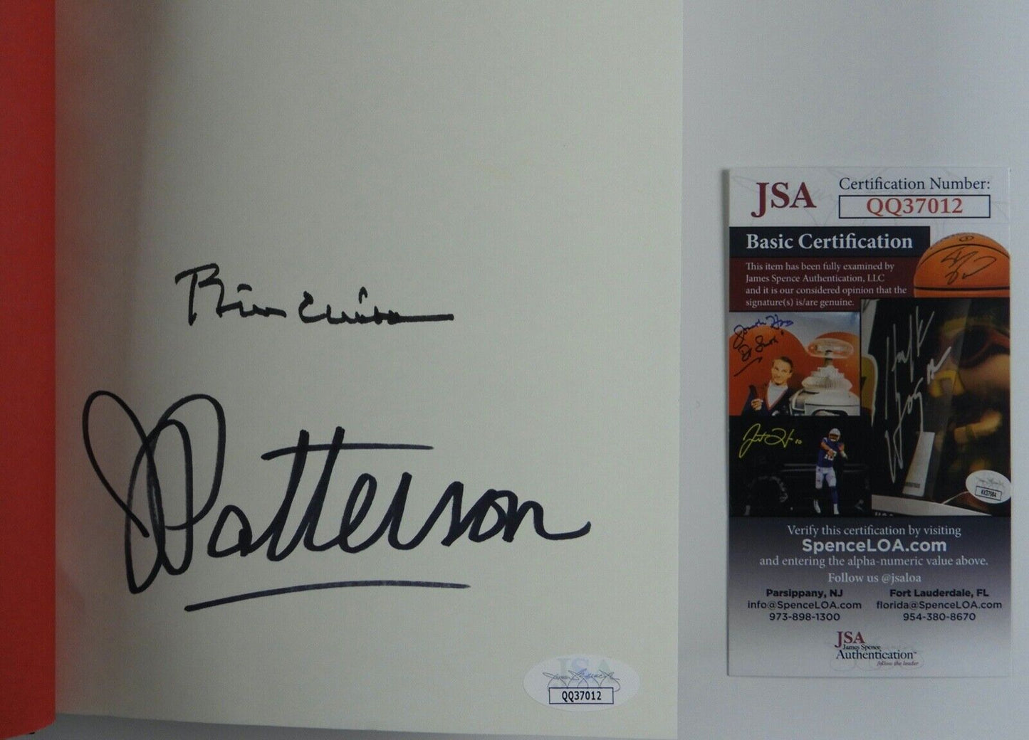 Bill Clinton Signed Autograph Book JSA The President's Daughter James Patterson