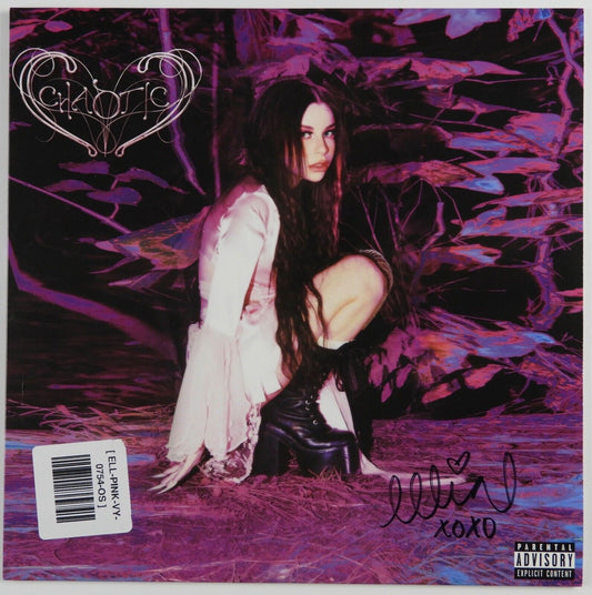 Ellise JSA Signed Autograph Album Record Vinyl Chaotic Hot Pink Vinyl