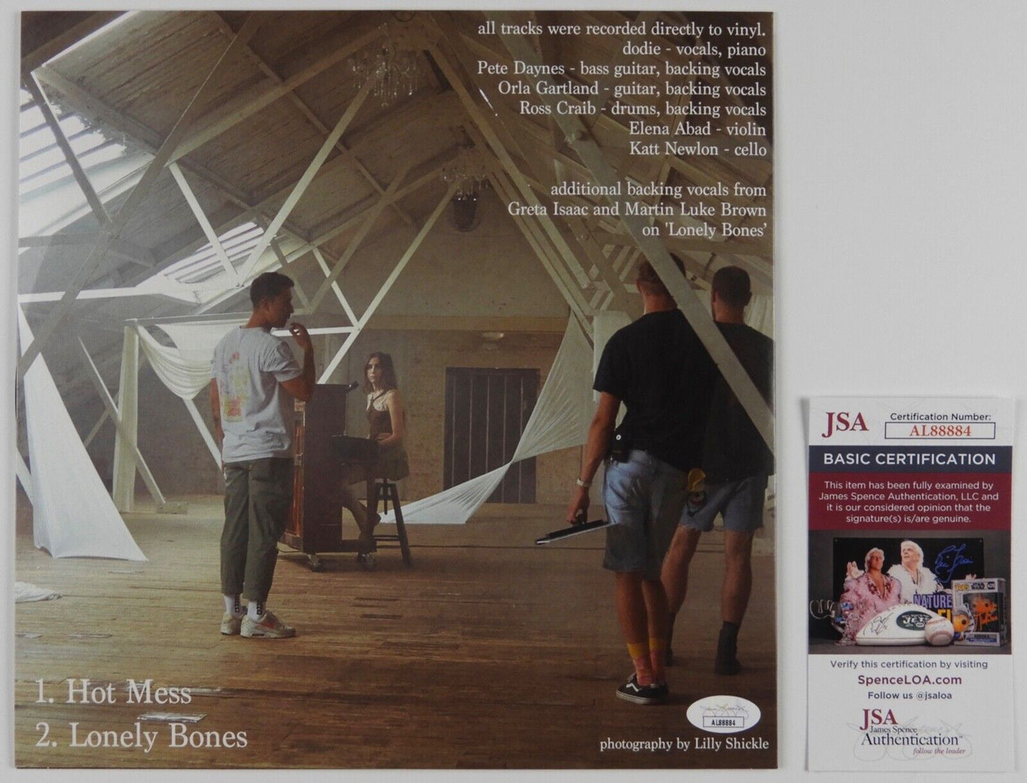Dodie JSA Signed Autograph Live At Metreopolis Studios Records Vinyl
