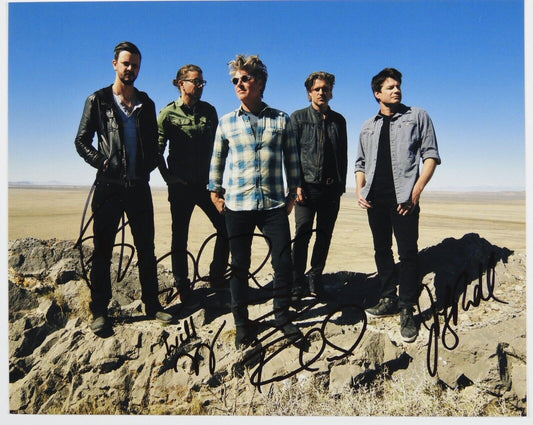 Collective Soul JSA Autograph Signed 8 x 10 photo Fully Signed Ed Roland Dean