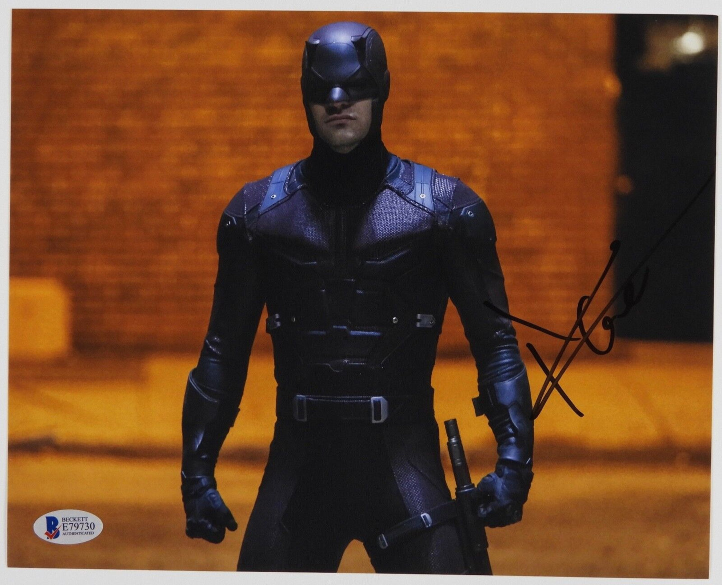 Charlie Cox Daredevil Autograph Signed Photo Beckett BAS Photo