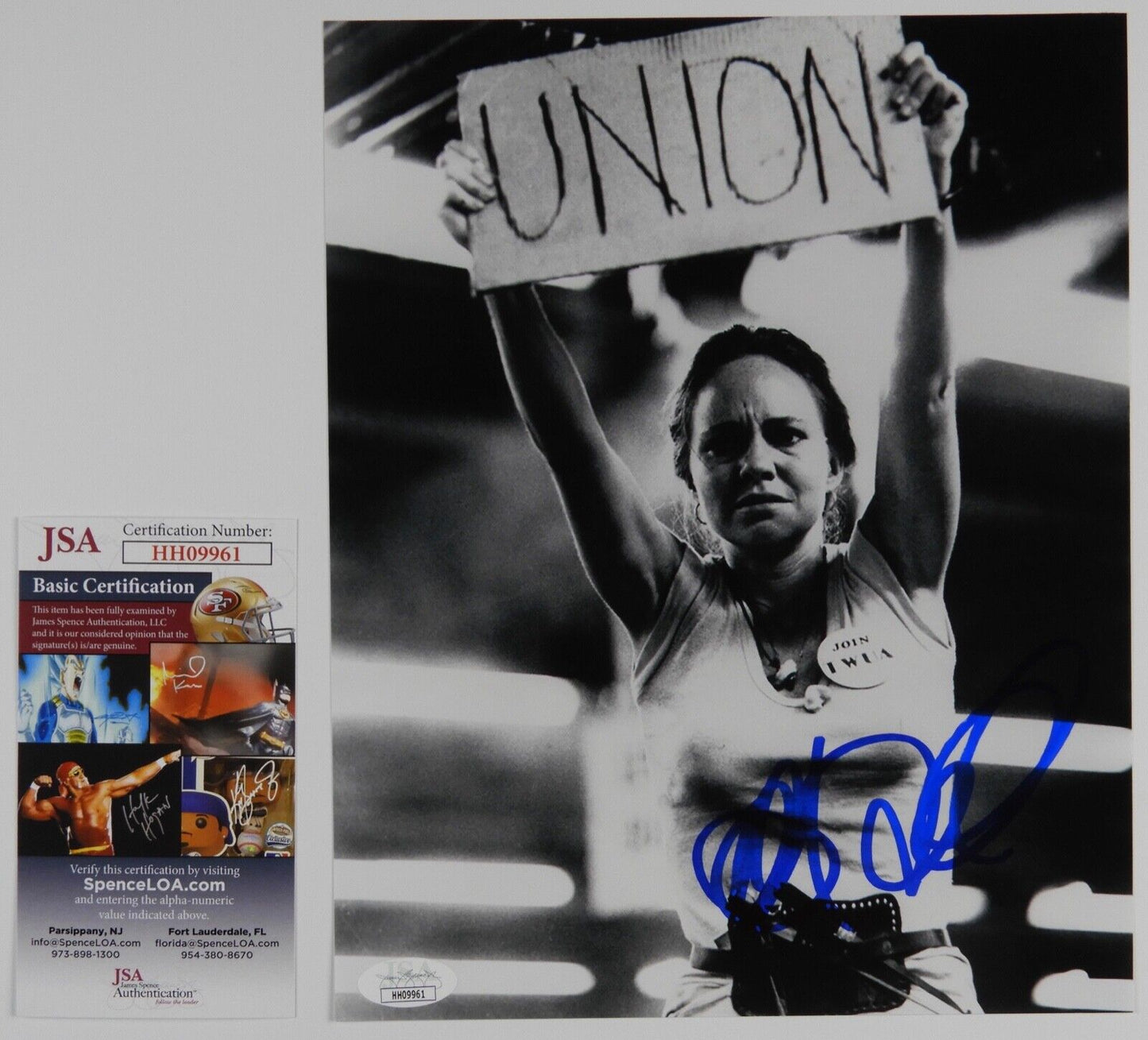 Sally Field JSA signed autograph 8 x 10 Photo Norma Rae