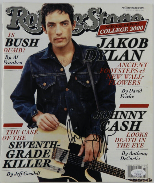 Jakob Dylan JSA Signed Autograph Rolling Stone Magazine