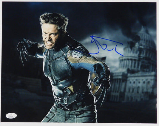 Hugh Jackman JSA Autograph Signed 11 x 14 Photo Xmen Wolverine